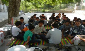 اردوي زيارتي تفريحي دانش آموزان پسر قم در روستاي کرمجگان (قم) 